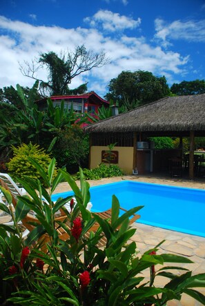 Poolside bar