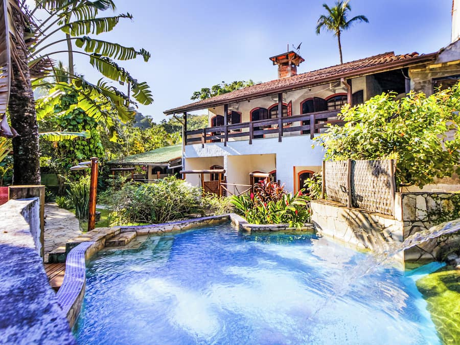 2 outdoor pools, pool umbrellas, pool loungers