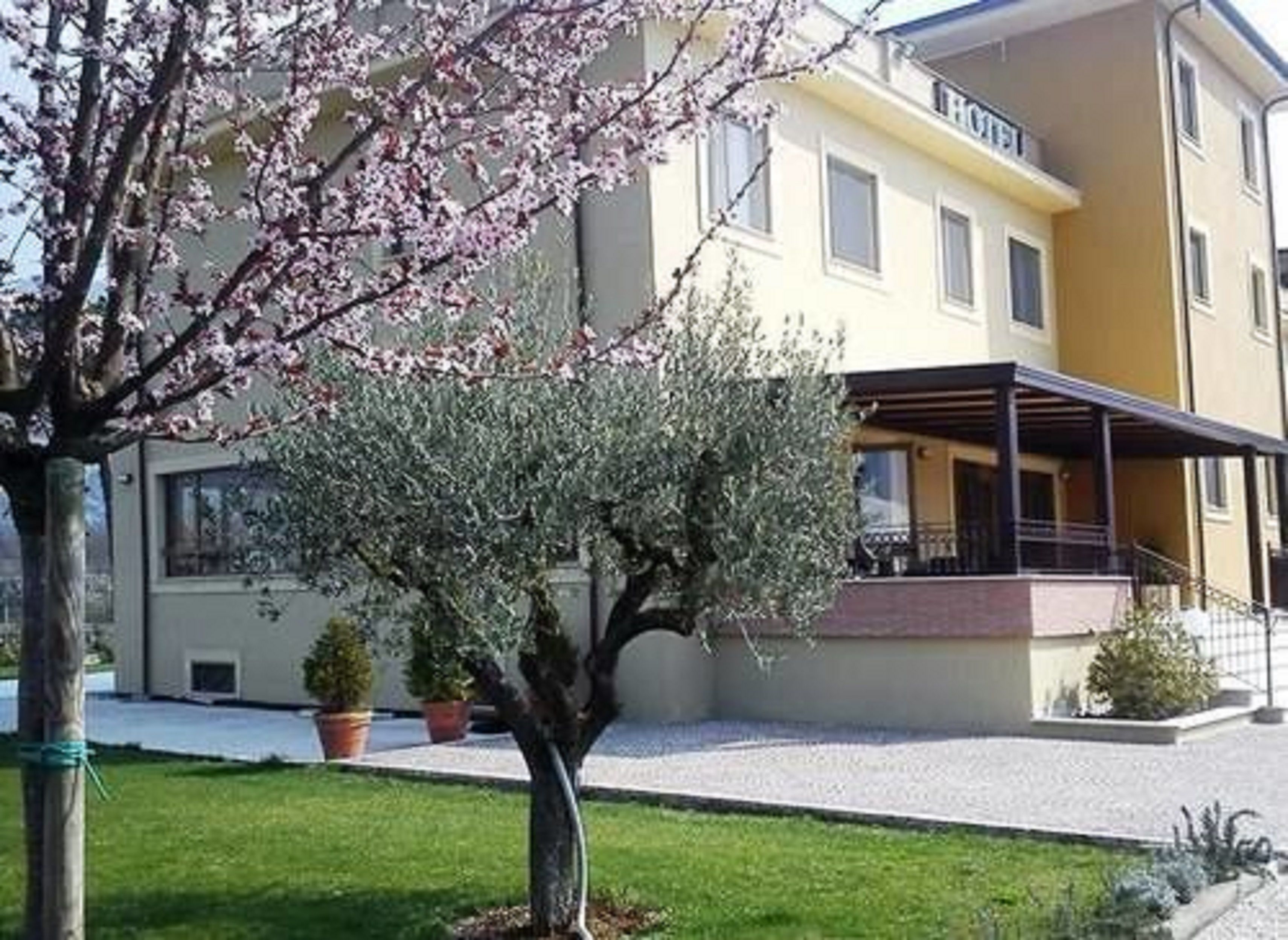 Fassade der Unterkunft