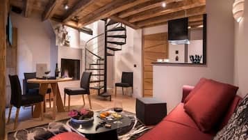 Duplex Apartment with Fireplace and Hammam | View from room