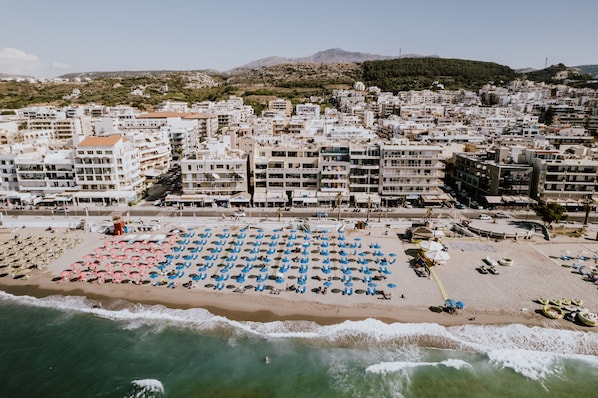 Front of property - Palm Beach Apartments - Studio (Rethymno)