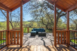 Chalet rustique Prestige | Terrasse/patio