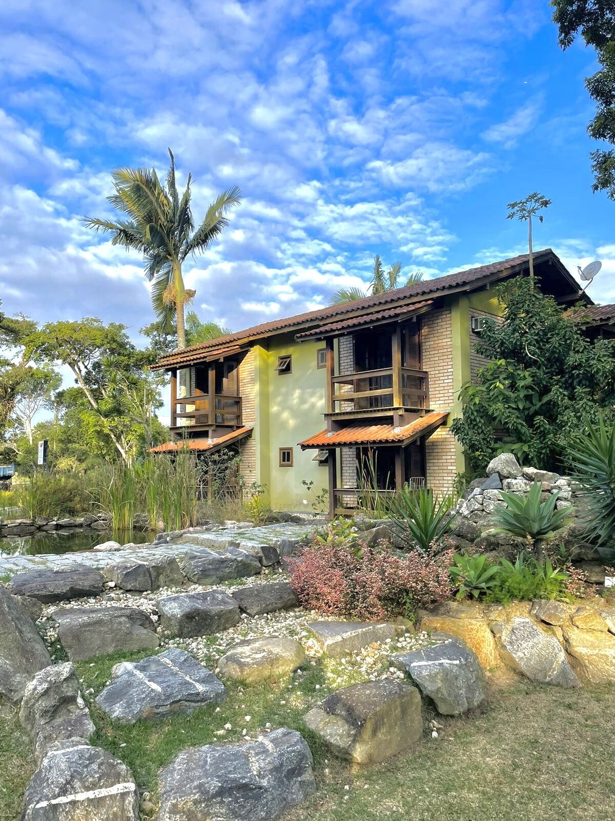 Fachada da propriedade