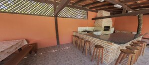 BBQ/picnic Area - Pousada Mariane (Bombinhas)