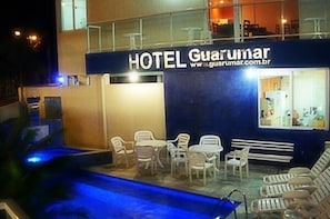 Front of property – evening/night