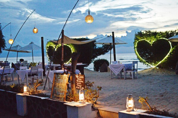 Outdoor wedding area - Villa Julius (Gili Trawangan)