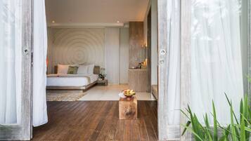 Adna Deluxe Room, Garden View | Minibar, in-room safe, desk, free WiFi