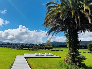 Fachada de la propiedad