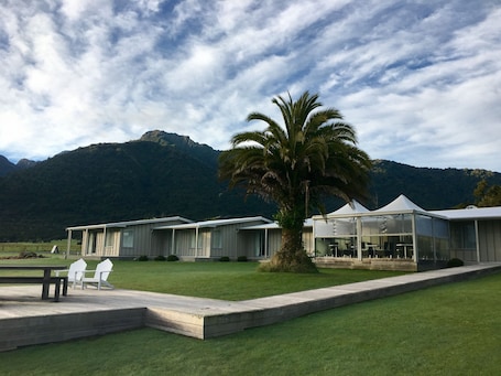 Property grounds. Franz Josef Oasis