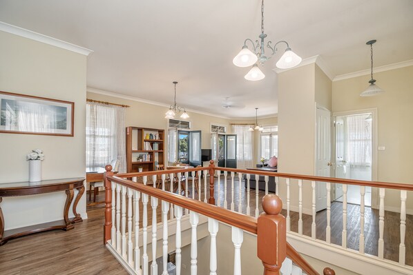 Grand-Suite, 3 Schlafzimmer, Flussblick | Wohnbereich