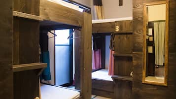 Bed in 4-Bed Female Dormitory Room | Down comforters, iron/ironing board, free WiFi, bed sheets