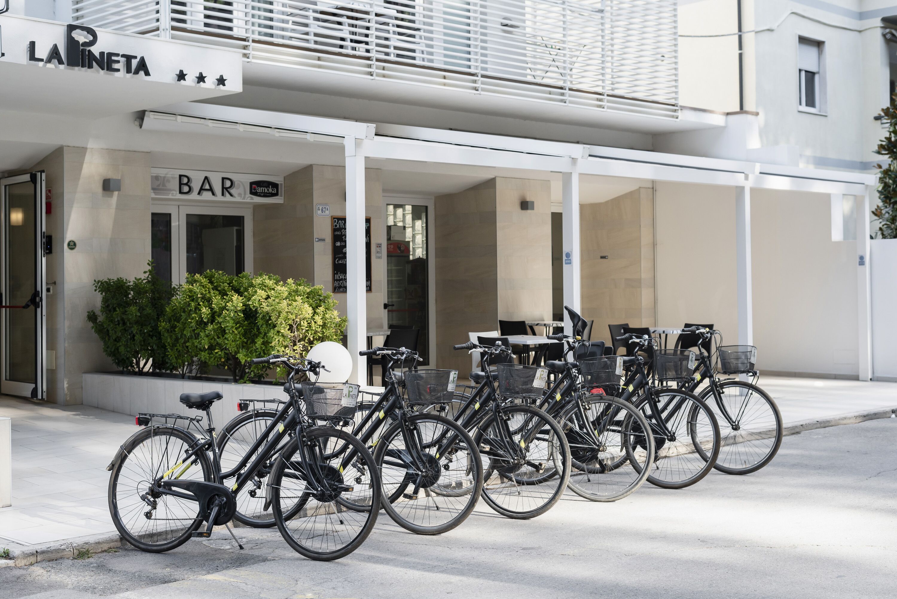 Fassade der Unterkunft