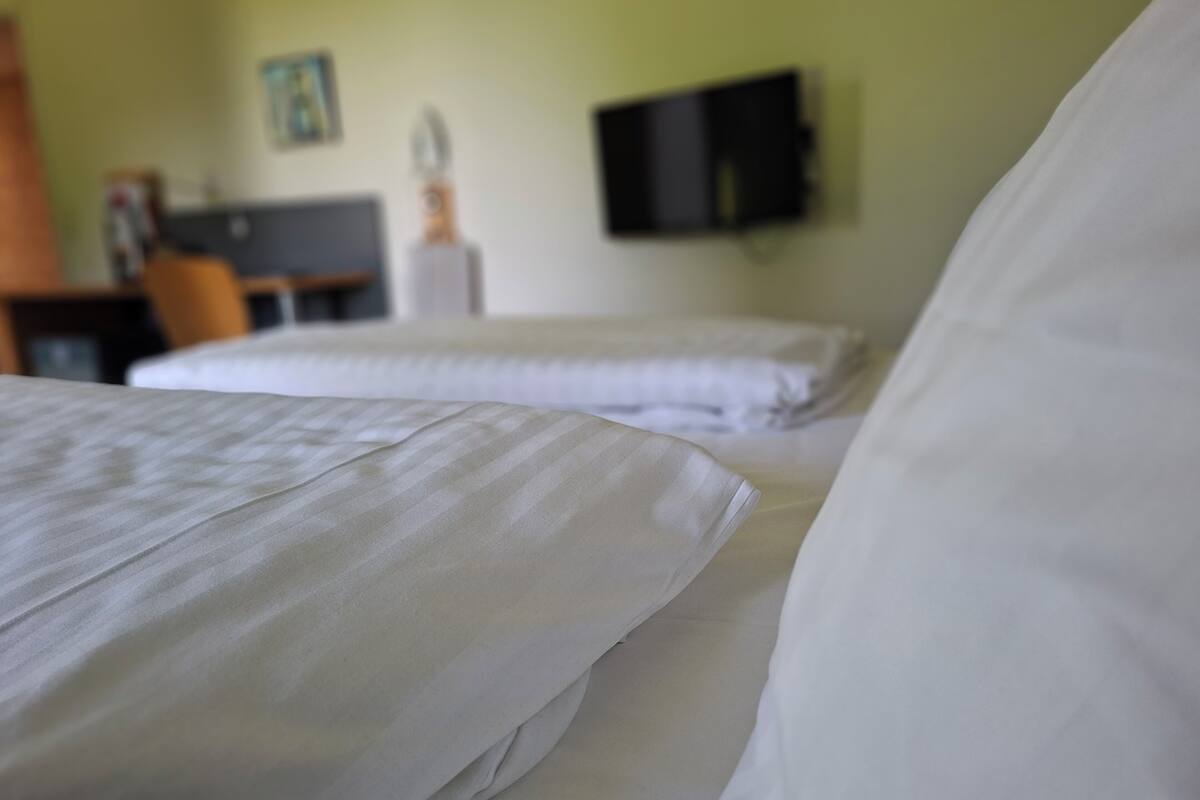 basic double room | 1 bedroom, desk, iron/ironing board, free wifi