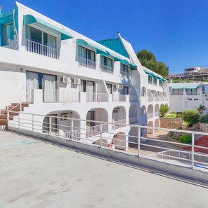 Blick von der Unterkunft