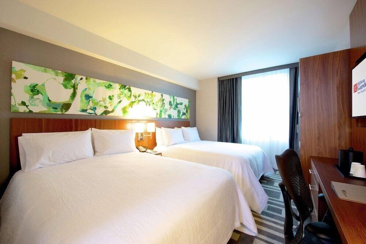 In-room safe, desk, laptop workspace, iron/ironing board