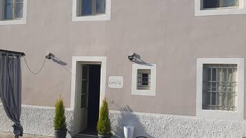 Facciata della struttura