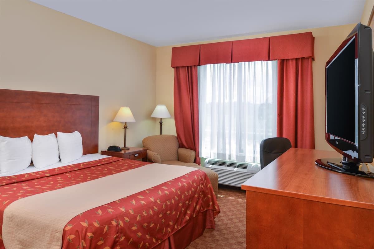 Premium bedding, individually furnished, desk, laptop workspace