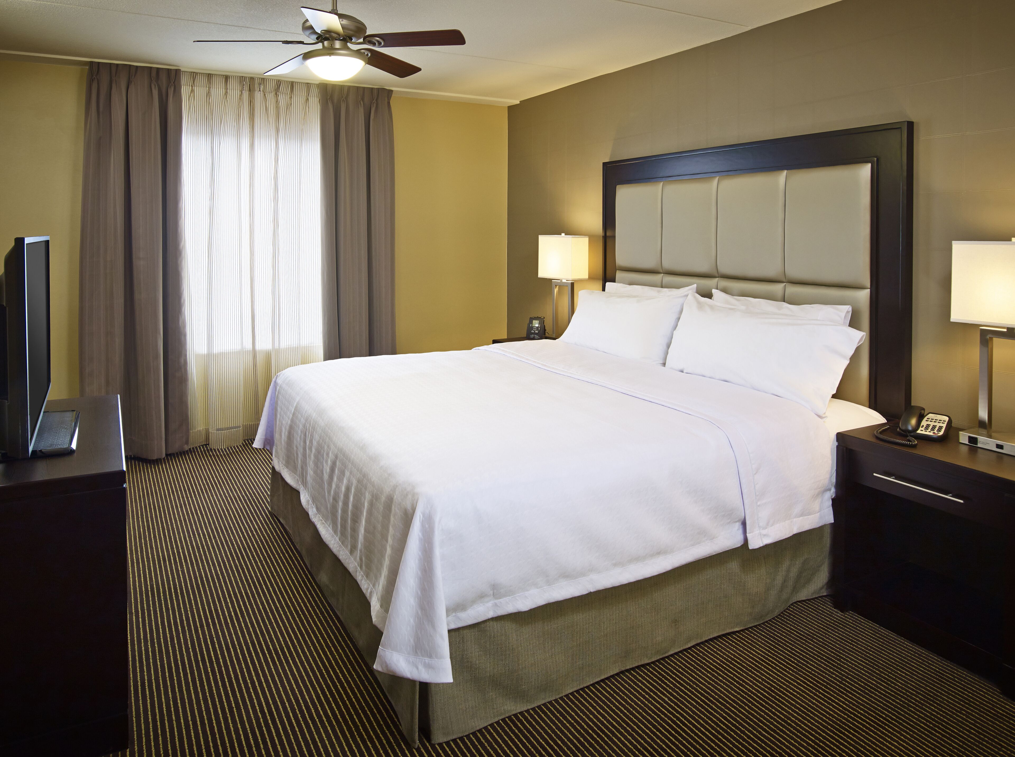 Iron/ironing board, cribs (free), WiFi (free), bed sheets