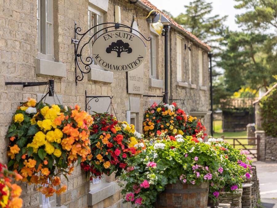 Fassade der Unterkunft