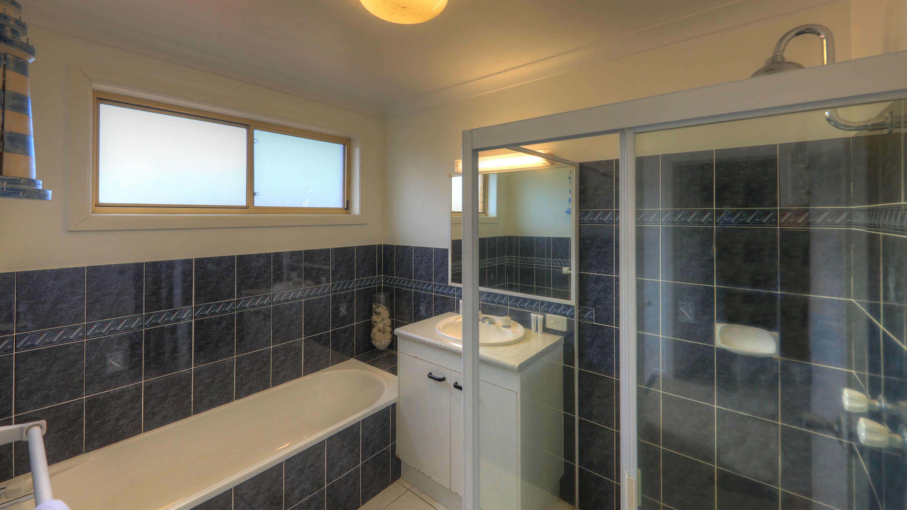2 bedroom 2 storey townhouse | bathroom | free toiletries, hair dryer, towels