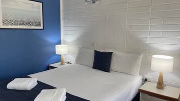 Desk, iron/ironing board, free WiFi, bed sheets