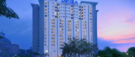 Fachada de la propiedad