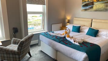Deluxe Double Room, Ensuite, Sea View (Deluxe Queen Seaview)
