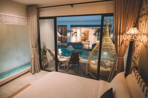 Pool Access Suite (Shared Pool) | Free minibar, in-room safe, iron/ironing board, free WiFi