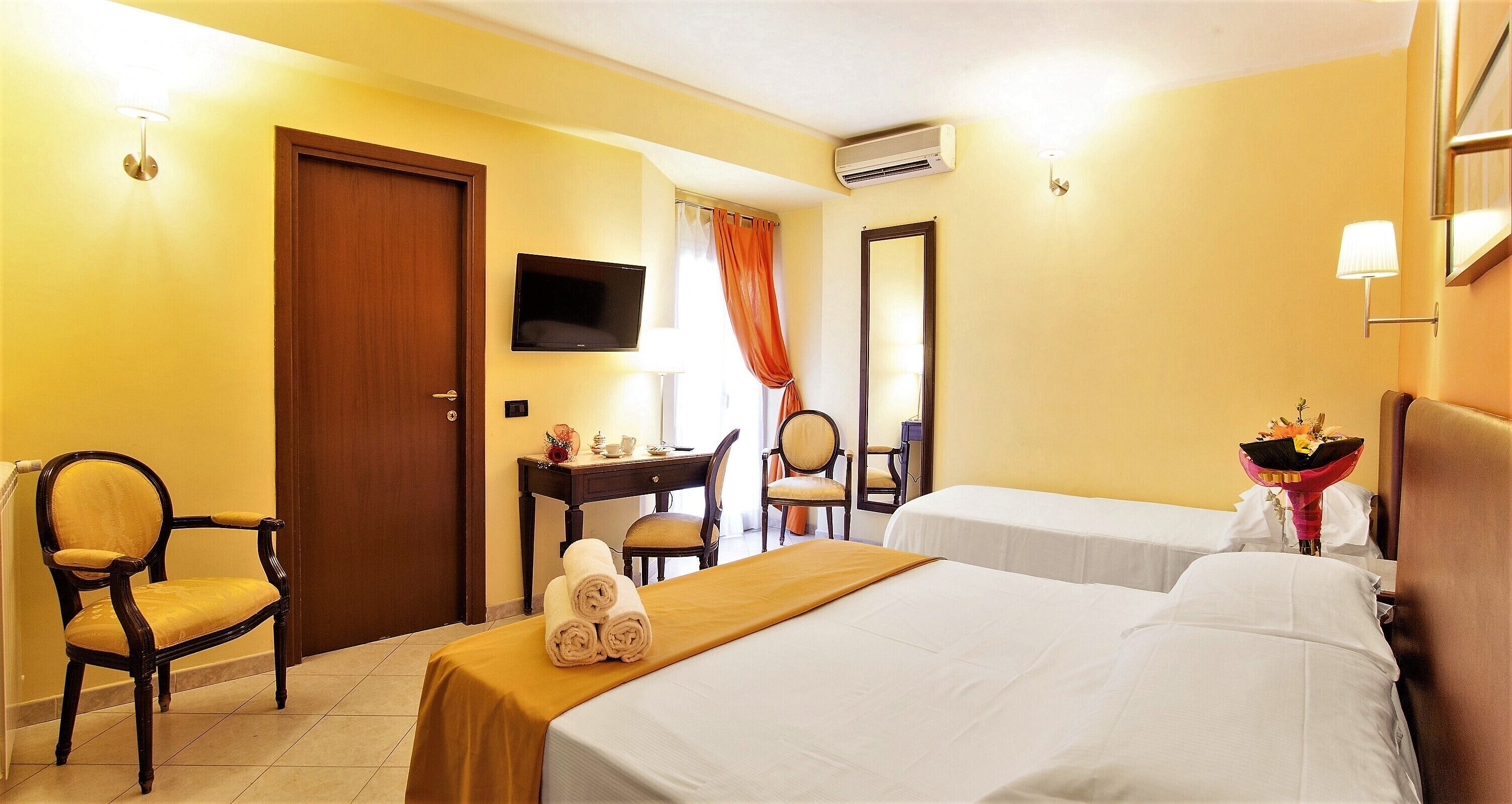 Premium bedding, down duvets, memory-foam beds, minibar