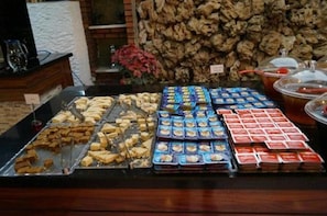 Petit déjeuner continental compris tous les jours