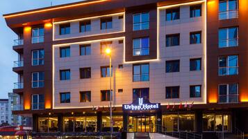 Voorkant van accommodatie