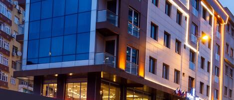 Fassade der Unterkunft