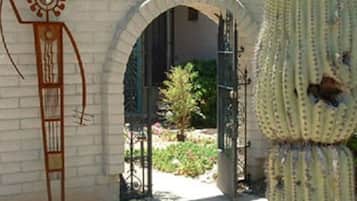 Entrada de la propiedad