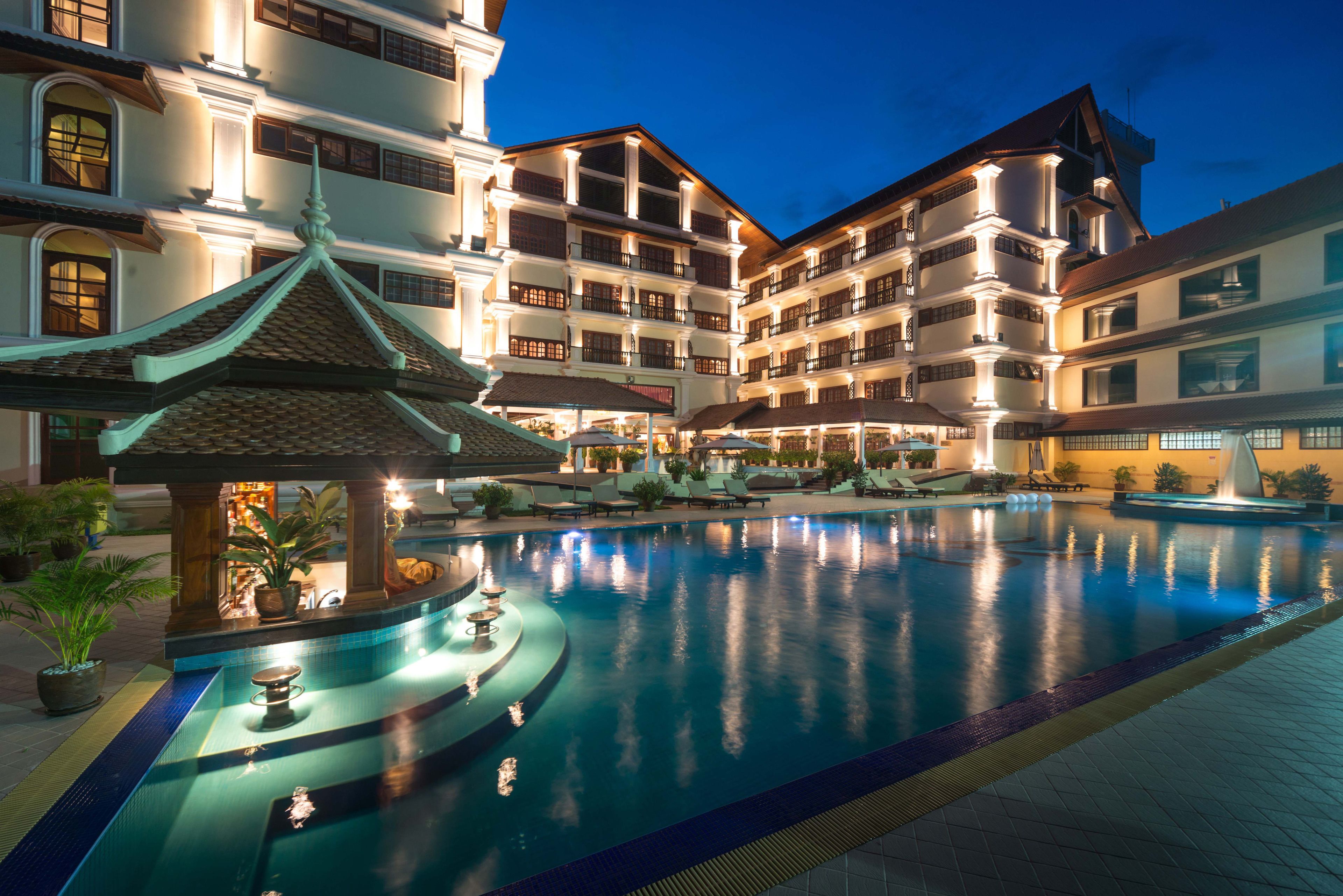 Front of property - evening/night