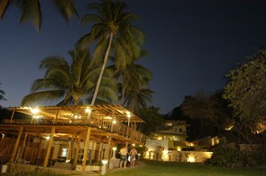 Front of property – evening/night