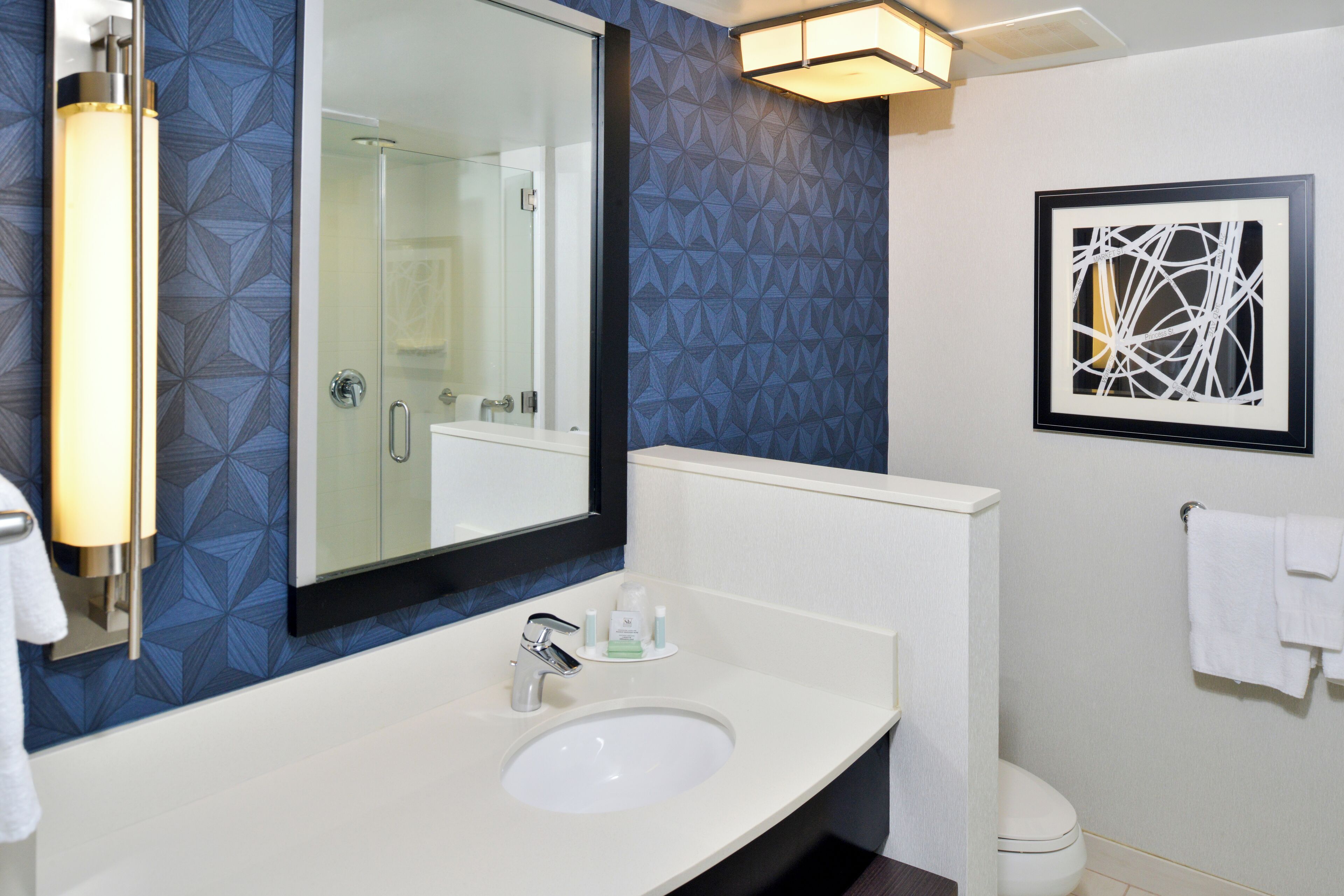 Suite, 1 Bedroom | Bathroom | Free toiletries, hair dryer, towels