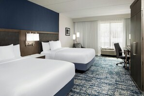 Chambre, 2 grands lits