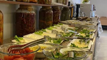 Daily buffet breakfast (EUR 10 per person)