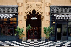 Fachada de la propiedad