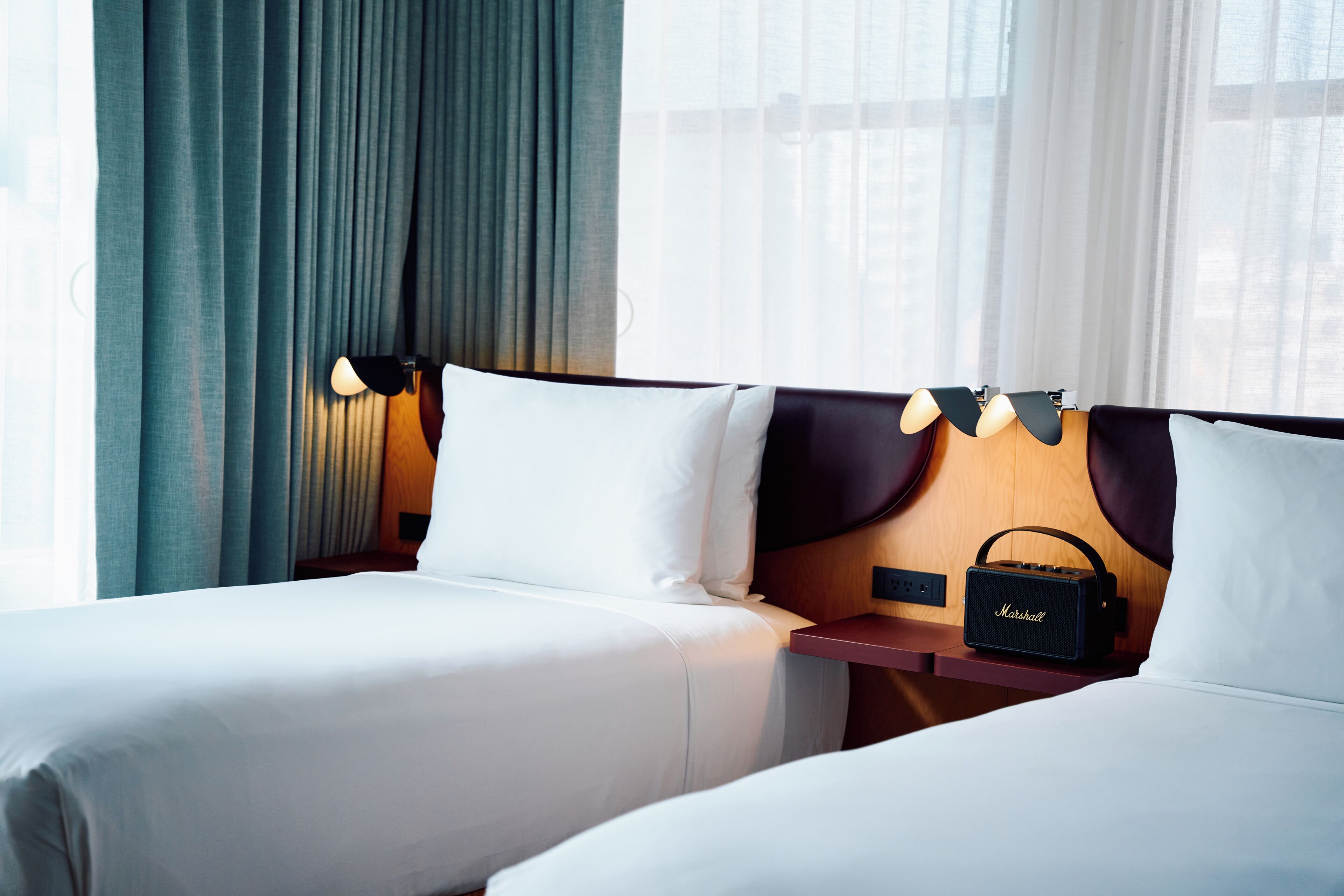 Accessible Tri King Suite (Self Check-in) | Premium bedding, in-room safe, desk, blackout drapes