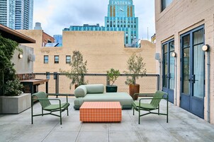 Suite monolocale Presidenziale, terrazzo (Lean On-Site Support) | Vista dalla camera