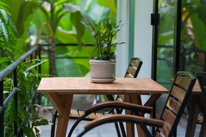 高級雙人房, 陽台 | 陽台