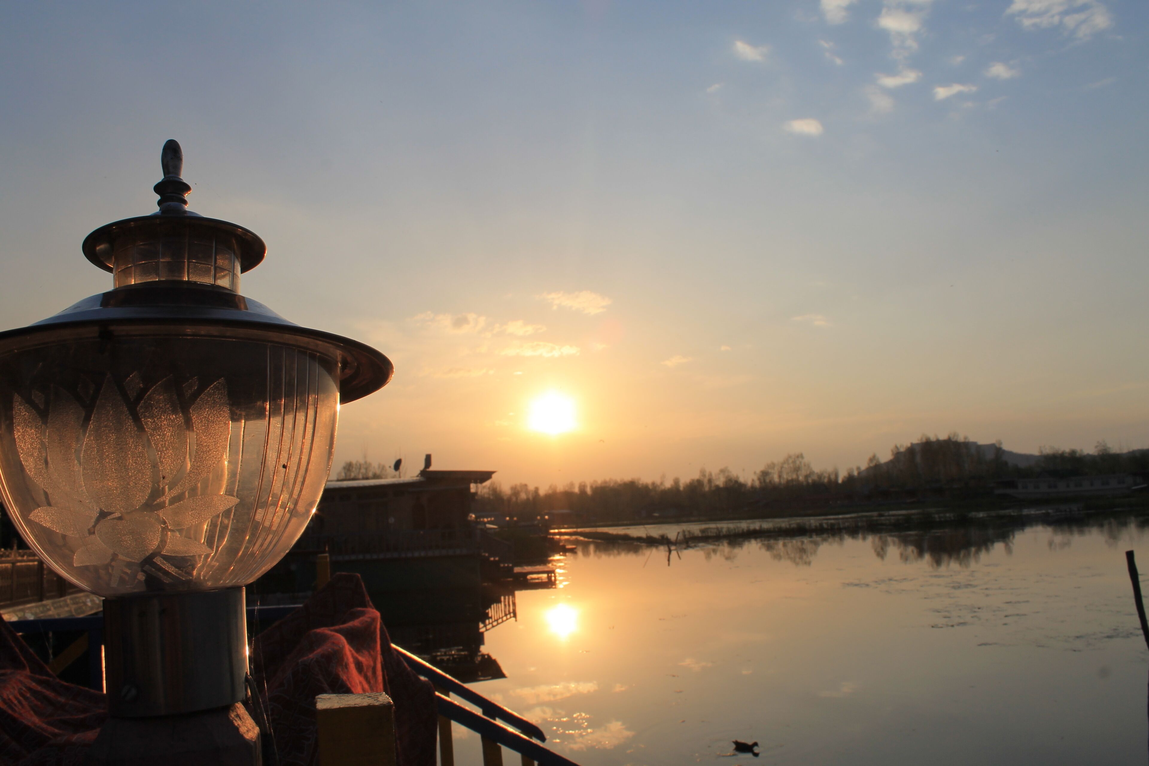 Front of property – evening/night