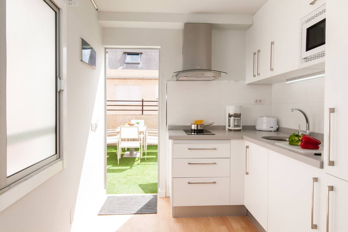 apartment, 2 bedrooms, mountain view | in-room safe, blackout curtains, soundproofing, iron/ironing board