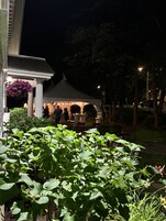 Front of property – evening/night