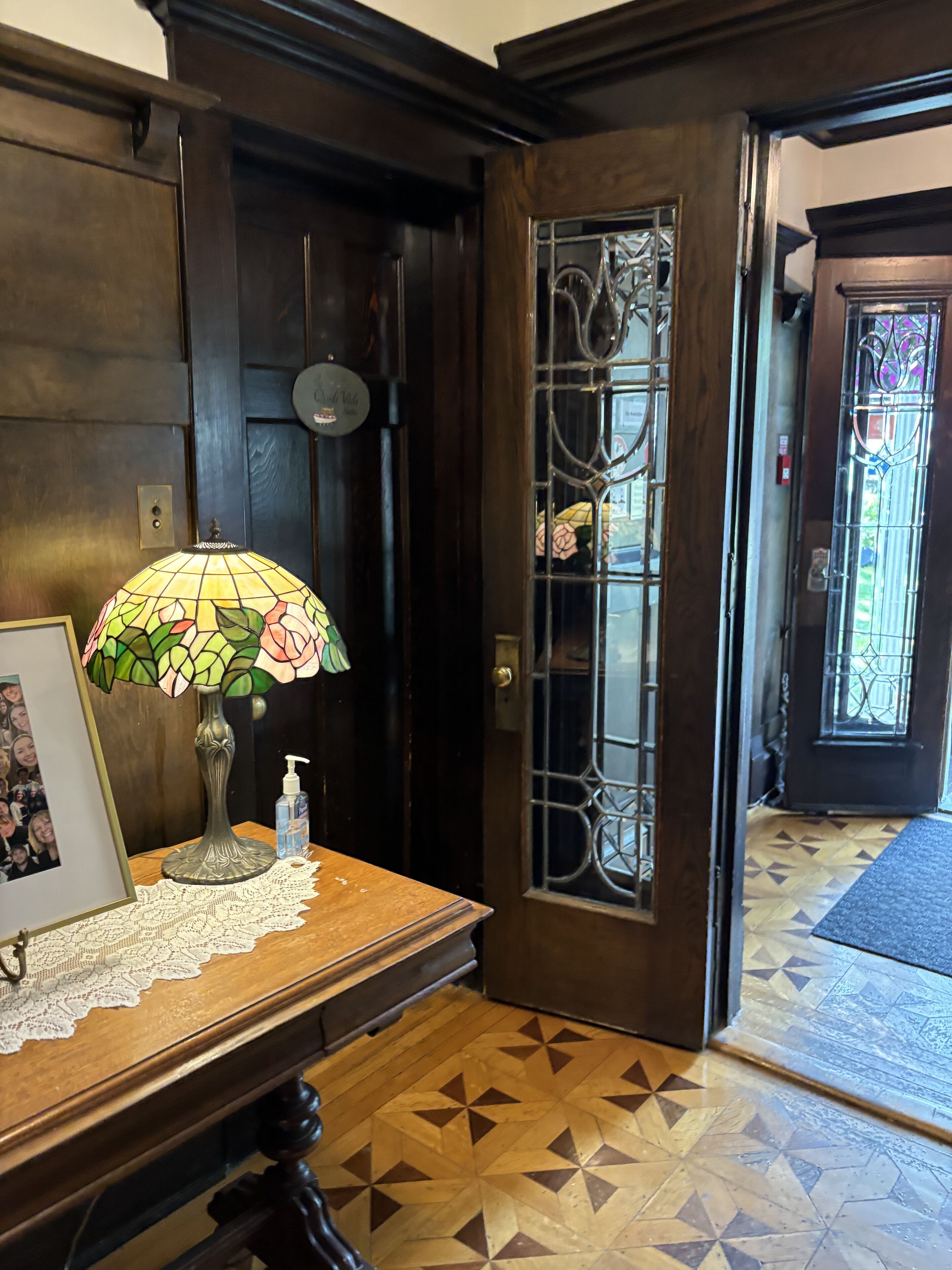 Quidi Vidi Room | Individually decorated, individually furnished, blackout drapes