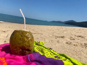 Vue sur la plage/l’océan