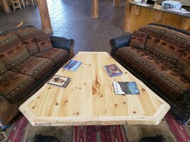 Sala de estar en el lobby