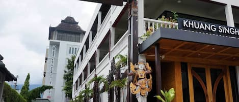 Fachada del alojamiento