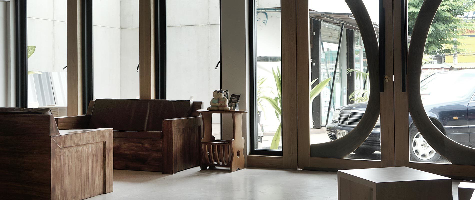 Sala de estar en el lobby